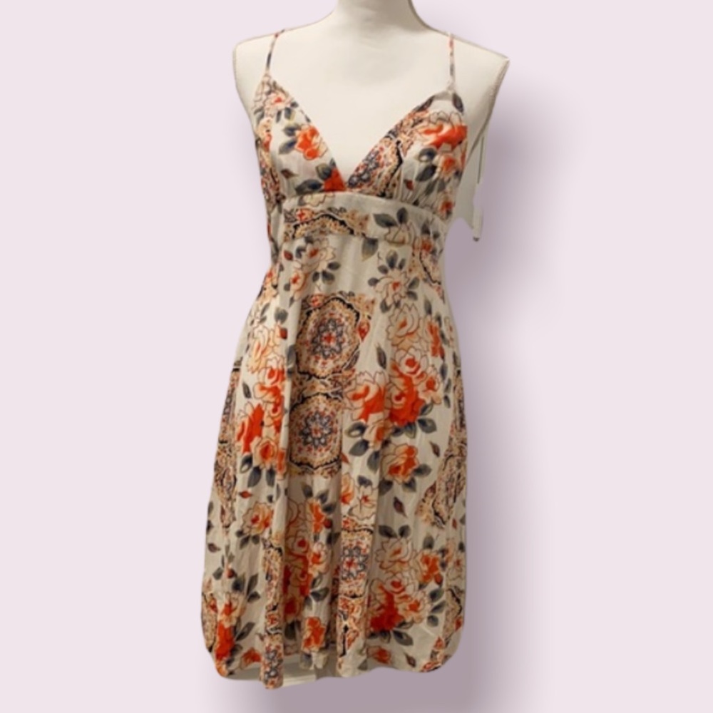 Anthropologie Floreat Floral Dress Size Small